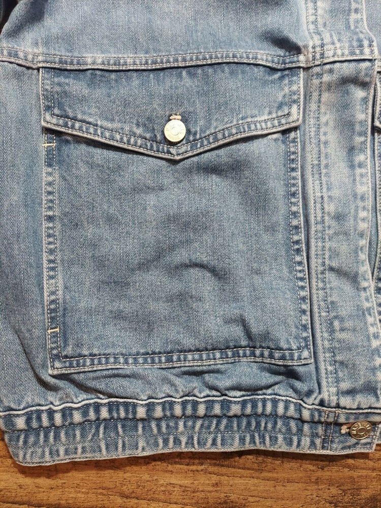 Madewell Brigmore Wash Retro Jean Jacket - Women Small - NWT - Oversized - Picture 3 of 8